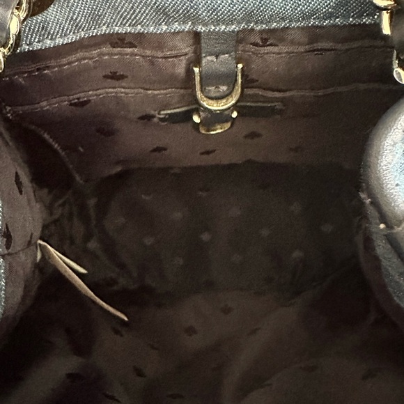 Kate Spade New York Denim Quilted Briar Backpack - EUC - Picture 5 of 10